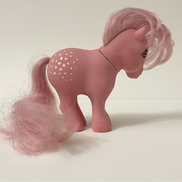 Vintage 1982 My Little Pony Cotton Candy Figure Hasbro - Picture 8 of 15